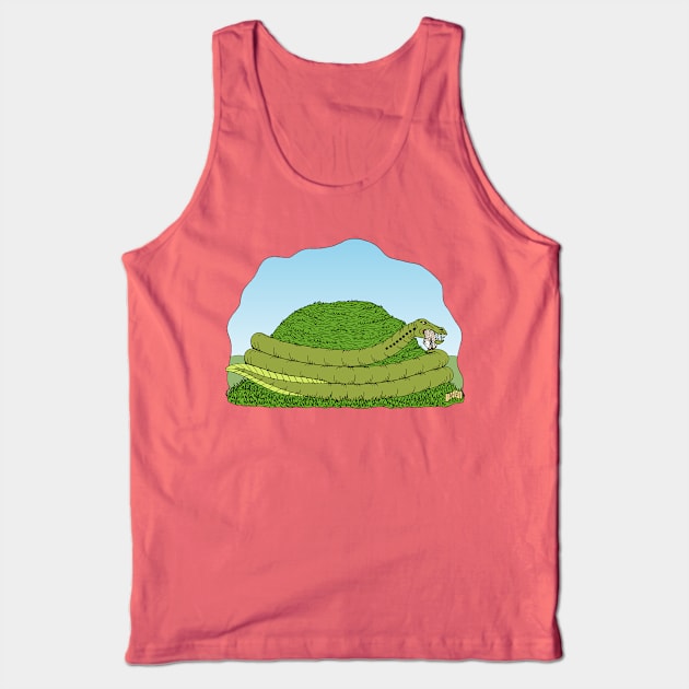 The Lambton Worm Tank Top by AzureLionProductions